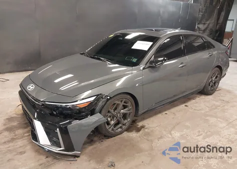 2024 Hyundai Elantra N Line from USA, damaged, VIN KMHLR4DF0RU738679